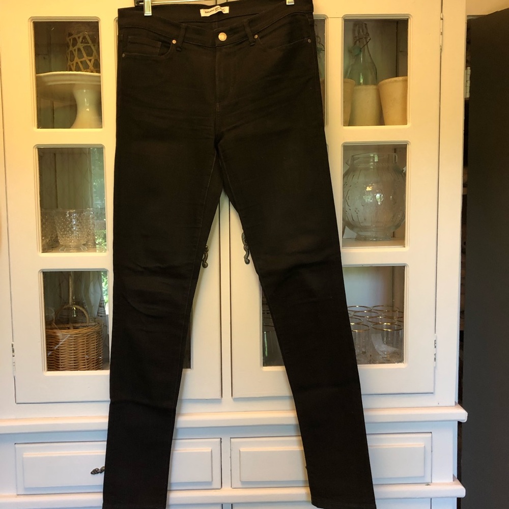 Banana Republic black skinny jeans